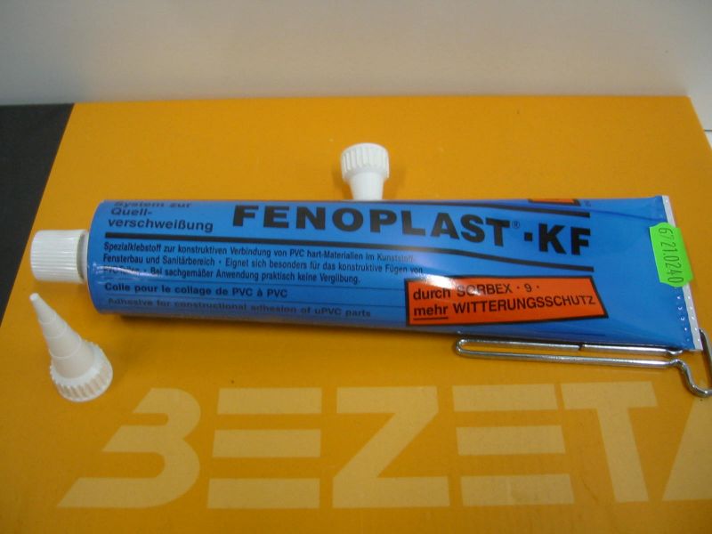 10 x FENOPLAST KF PVC Kleber transparent